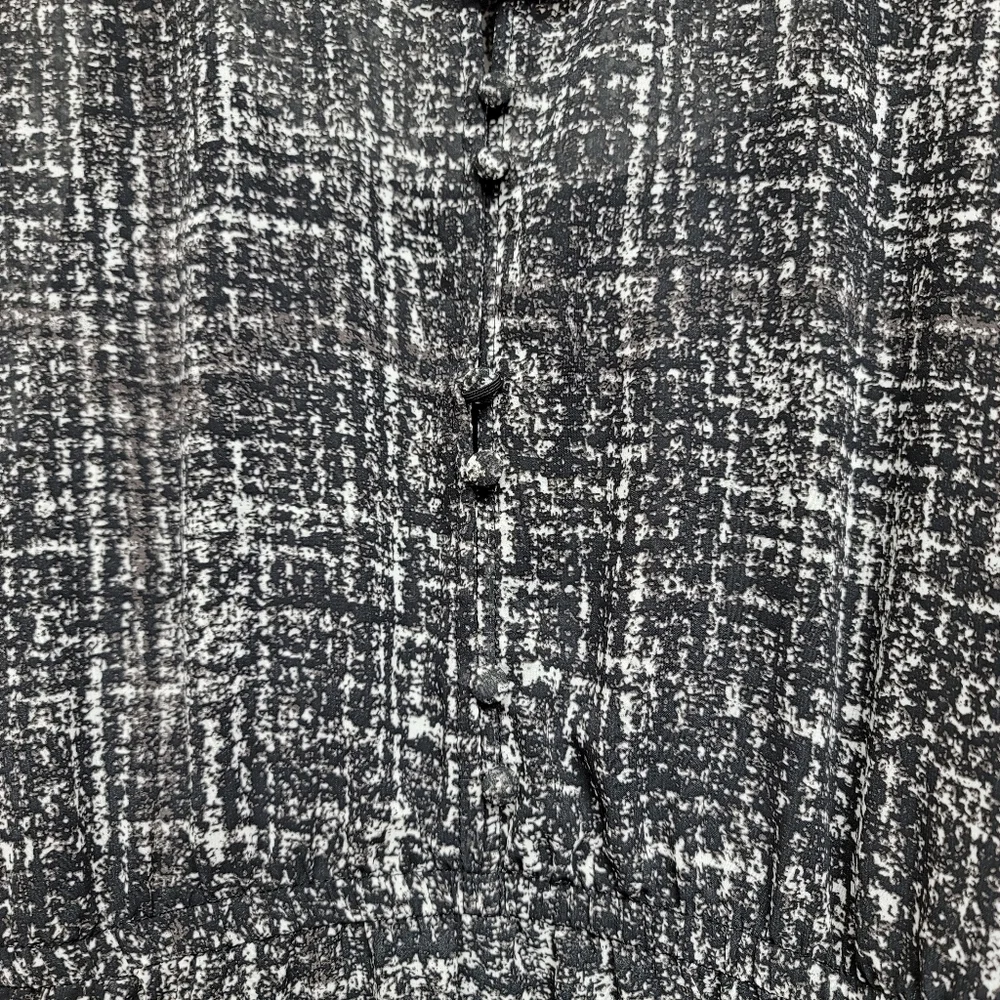 NWT Torrid 3 Scratchy Plaid Mini Chiffon Mock Neck Dress 3X 22 24